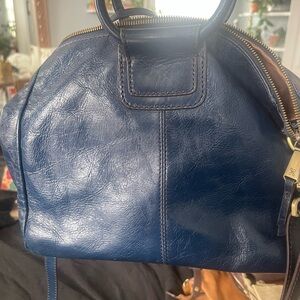 HOBO Sheila Medium Satchel in Navy w/Dust Bag
